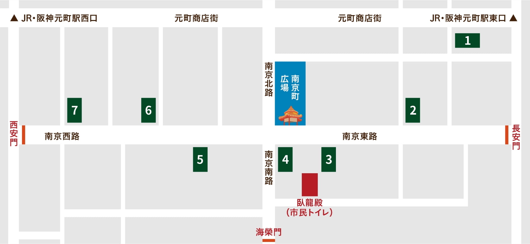 チマキ販売店舗 マップ