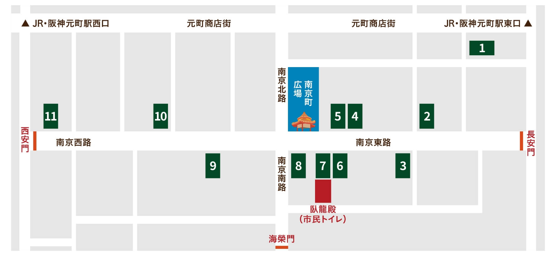 チマキ販売店舗 マップ